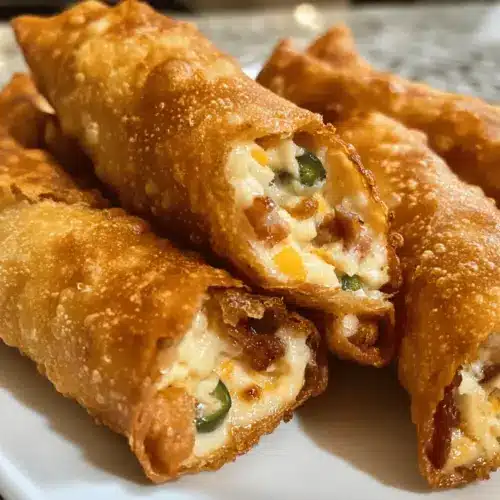 Bacon Jalapeño Popper Eggrolls