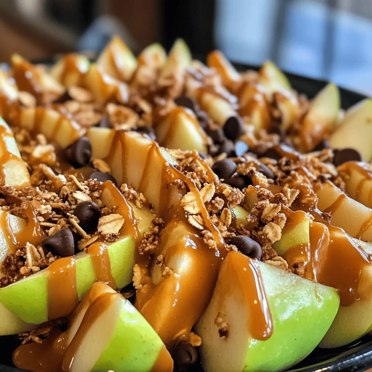 Caramel Apple Nachos