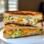 Chicken Avocado Melt Sandwich
