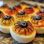 Creepy Deviled Eggs