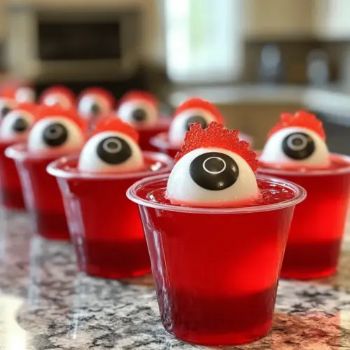 Halloween Eyeball Jello Shots