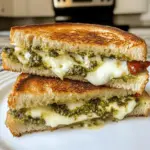 Sourdough Pesto Grilled Cheese