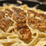 Blackened Cajun Chicken Alfredo