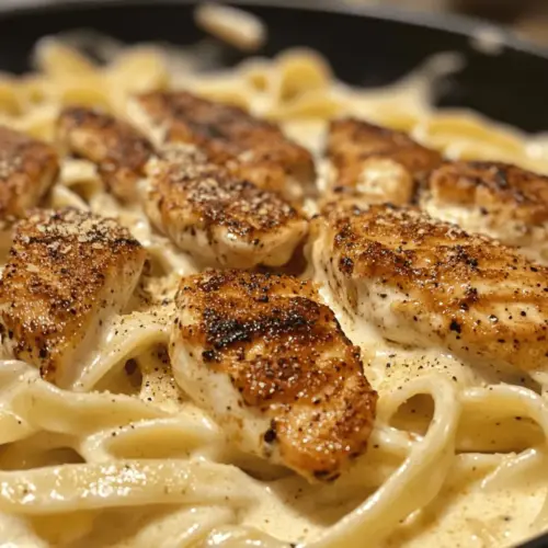 Blackened Cajun Chicken Alfredo