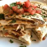 Chicken Bacon Ranch Quesadilla