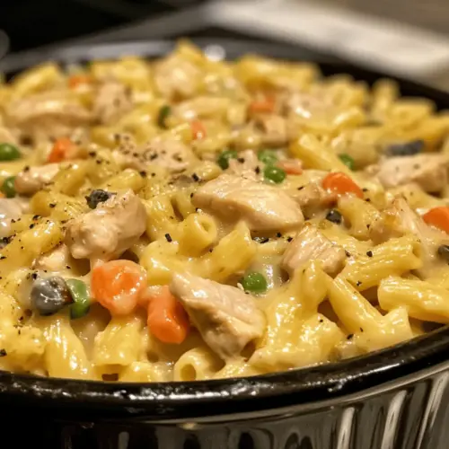 Chicken Pot Pie Pasta