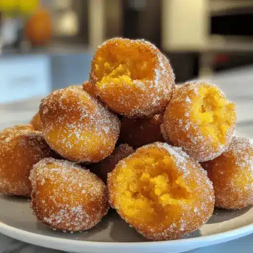 Classic Pumpkin Donut Holes