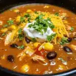 Creamy Chicken Enchilada Soup