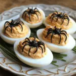 Creepy Deviled Eggs