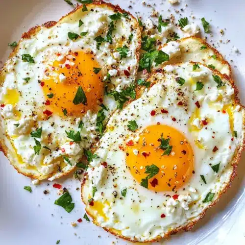 Crispy Feta Fried Eggs