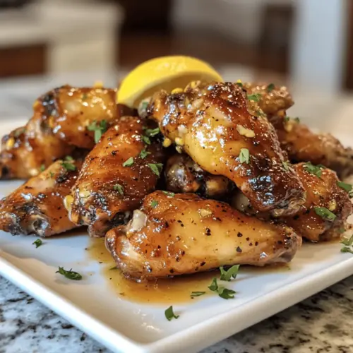 Honey Lemon Pepper Wings