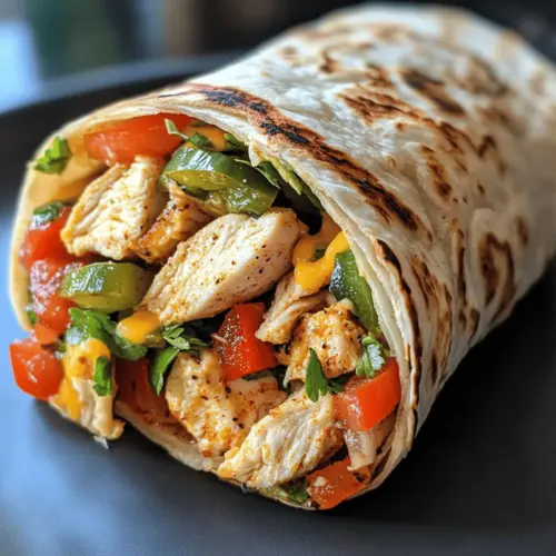 Southwest Chicken Wrap