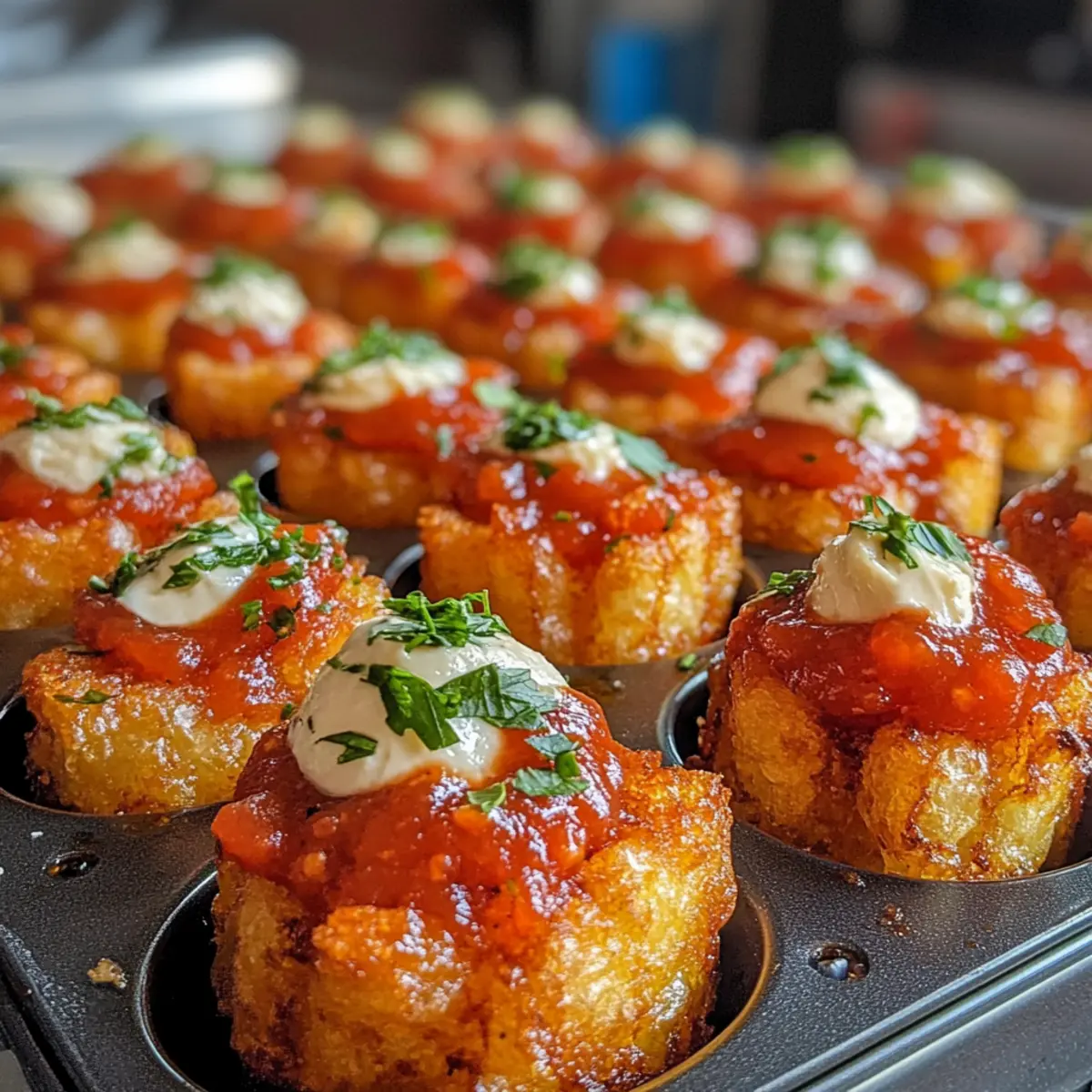 Loaded Bravas Tots