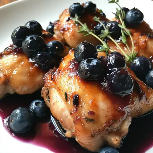 Blueberry Thyme Chicken