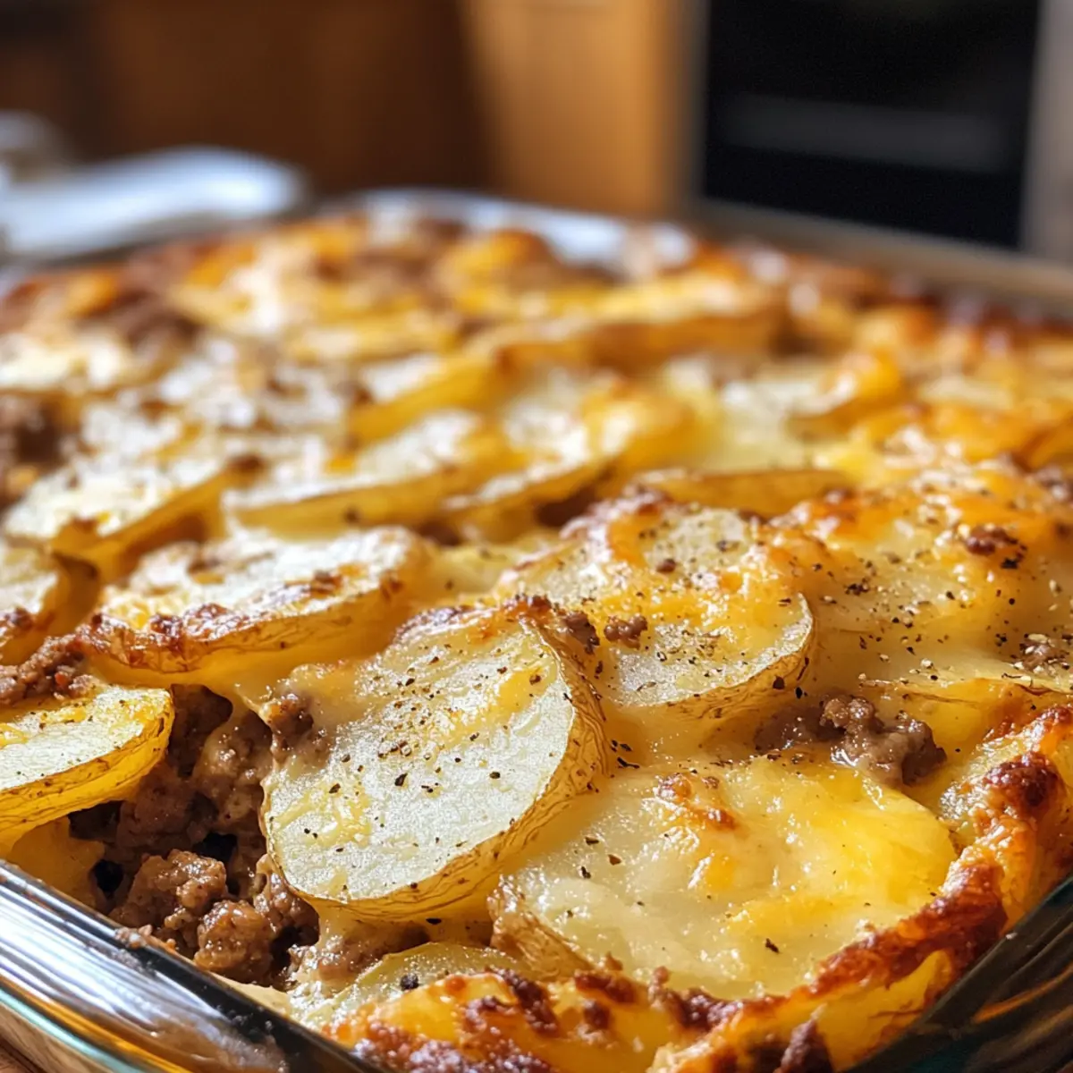 Hamburger Potato Casserole