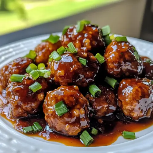 Mongolian Meatballs