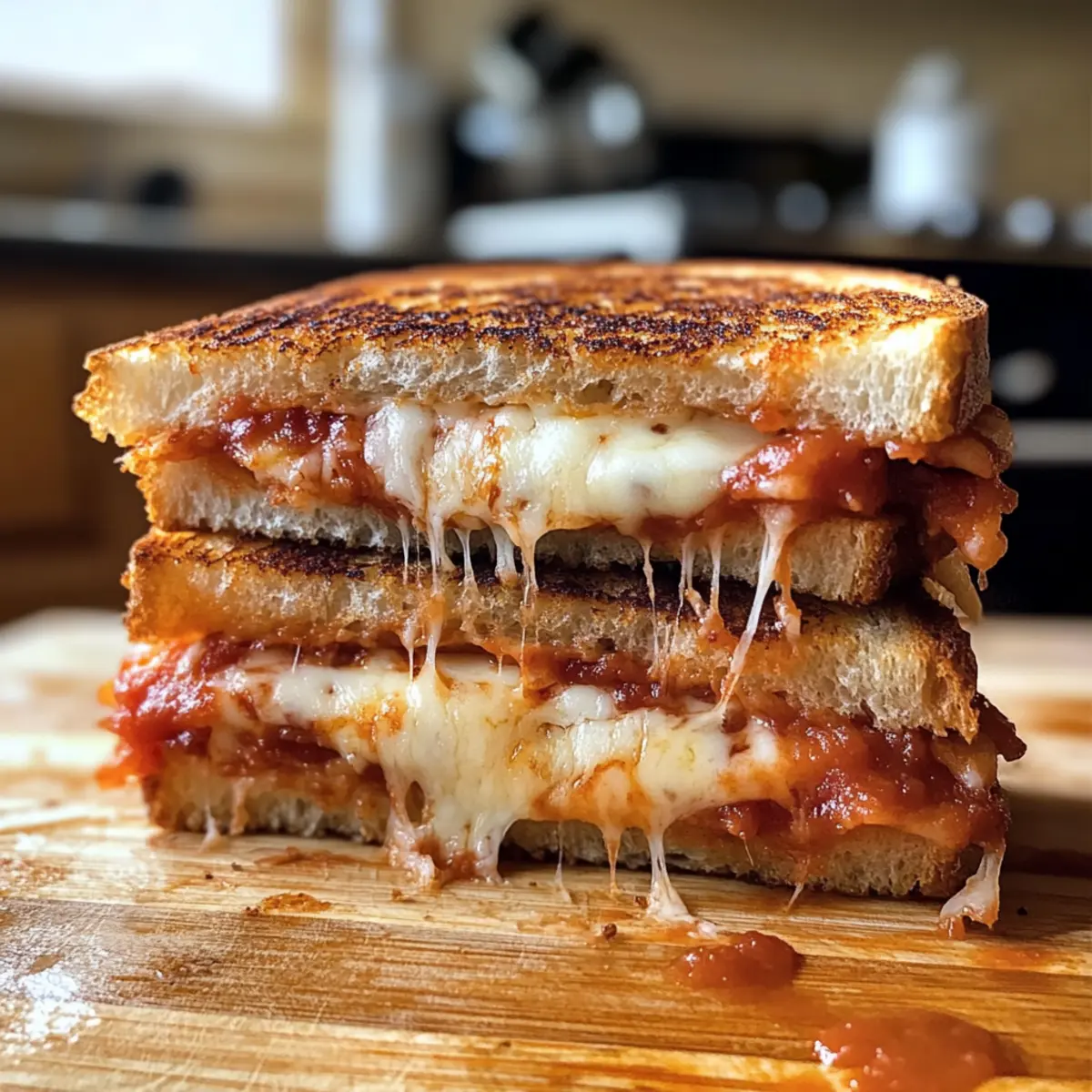 Pizza Grilled Cheese