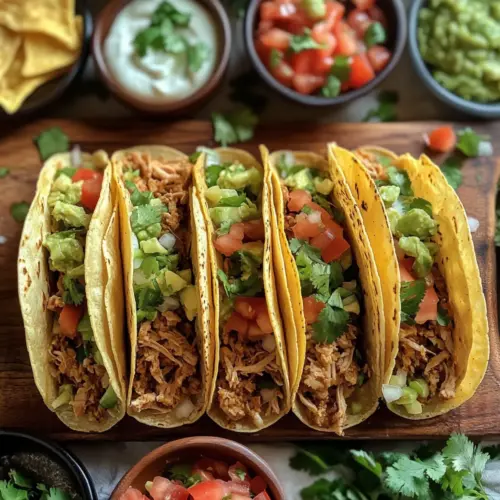 Taco Recipe Dinner Board