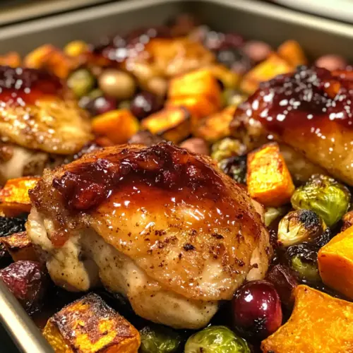 Honey Cranberry Chicken Bake with Ricotta Cheese