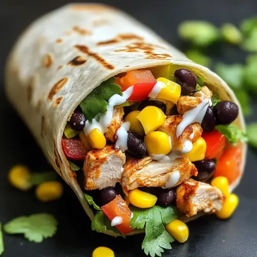 Southwest Chicken Wrap