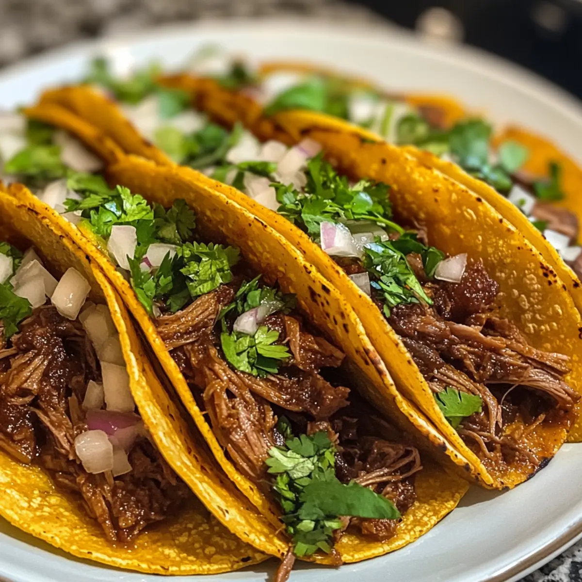 Crock Pot Birria Tacos