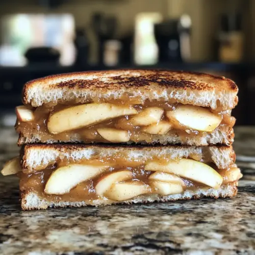 Apple Butter Brie Grilled Cheese