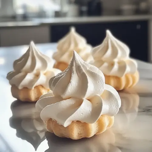 Almond Dacquoise Cream Clouds