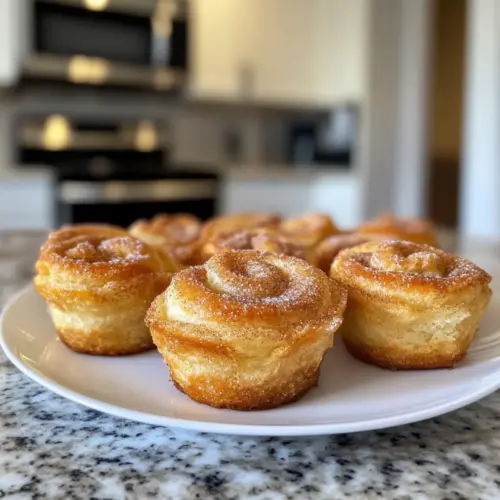 Cruffins with Sweet Cinnamon Sugar