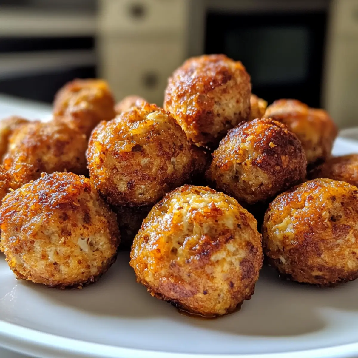 Keto Irresistible Rotel Cream Cheese Sausage Balls