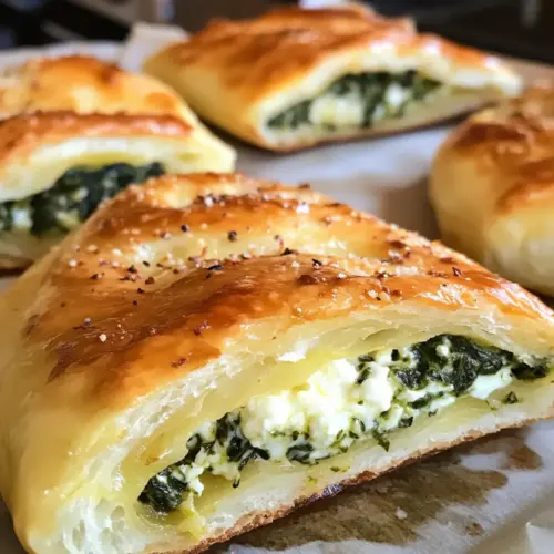 Spinach Cottage Cheese Flagels