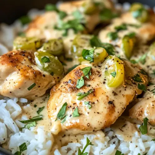 Pepperoncini Chicken Skillet
