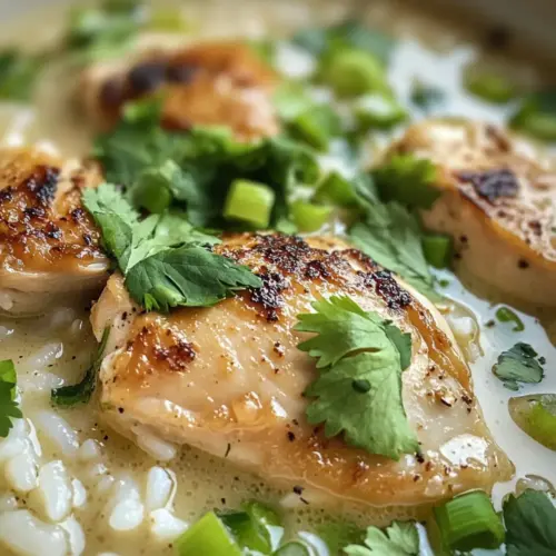 Coconut Chicken Brothy Rice